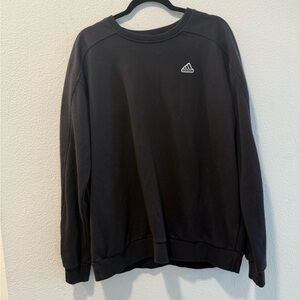 Adidas Men's Crewneck Black Sweater